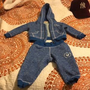 12 months true religion sweatsuit